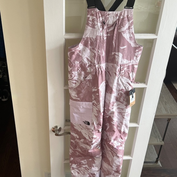 North face woman’s size snow pants bib large freedom bib regular ski ove… - Picture 8 of 13